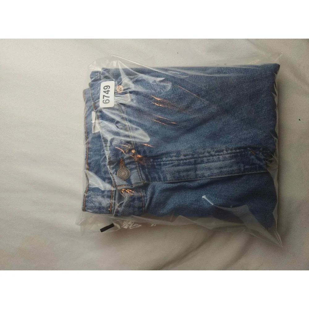 Levis 950 Relaxed Fit Denim Shorts Womens 16 Blue High Rise Made in USA Vintage
